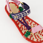 Sapatos abertos Sandalias Lake Powell Valentino Garavani Multicolorido Femme