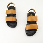 Scarpe aperte Sandali con Doppi Cinghietti Tod's Marrone Femme