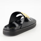 Offene schuhe 4G Liquid Sandalen Givenchy Schwarz Femme