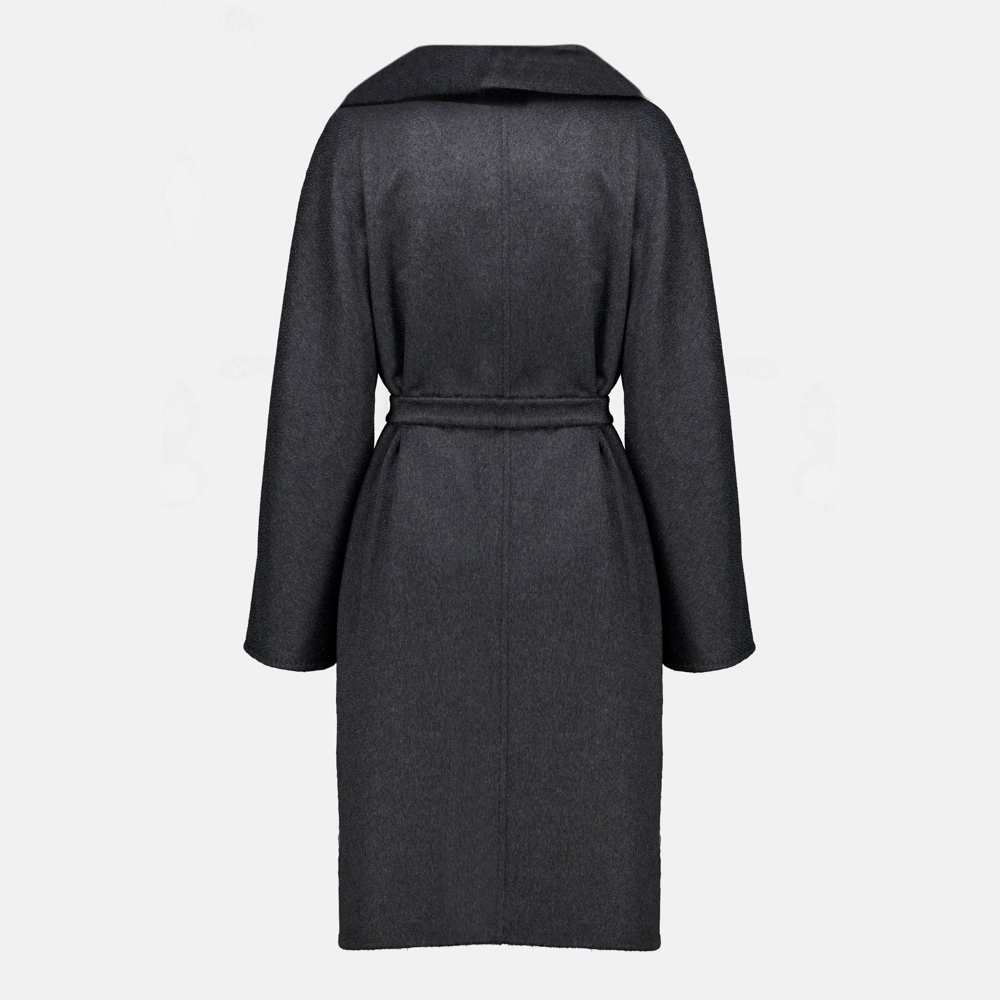 Manteaux Abrigo de Cachemira Gris Max Mara Gris Femme
