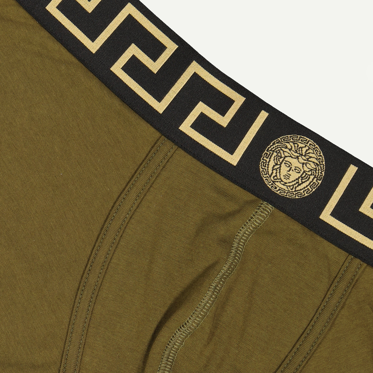 Sous-vêtements et homewear Boxer Medusa court Versace Kaki Homme