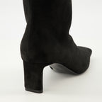 Bild des Khaite Damen Bottines Ona in Schwarz - Herbst-Winter 2025 - Rückansicht