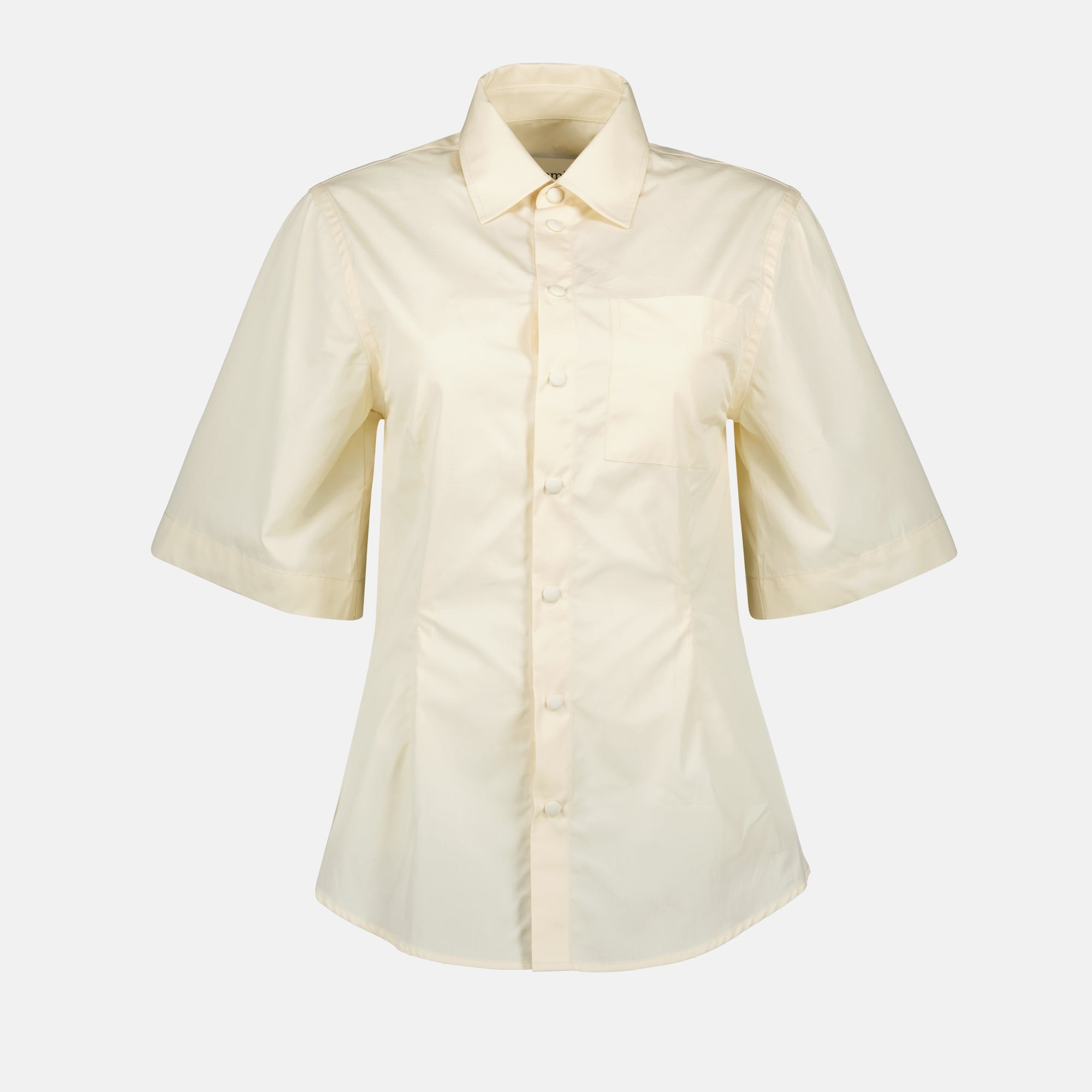 Chemises Chemise en coton Ami PARIS Jaune Femme