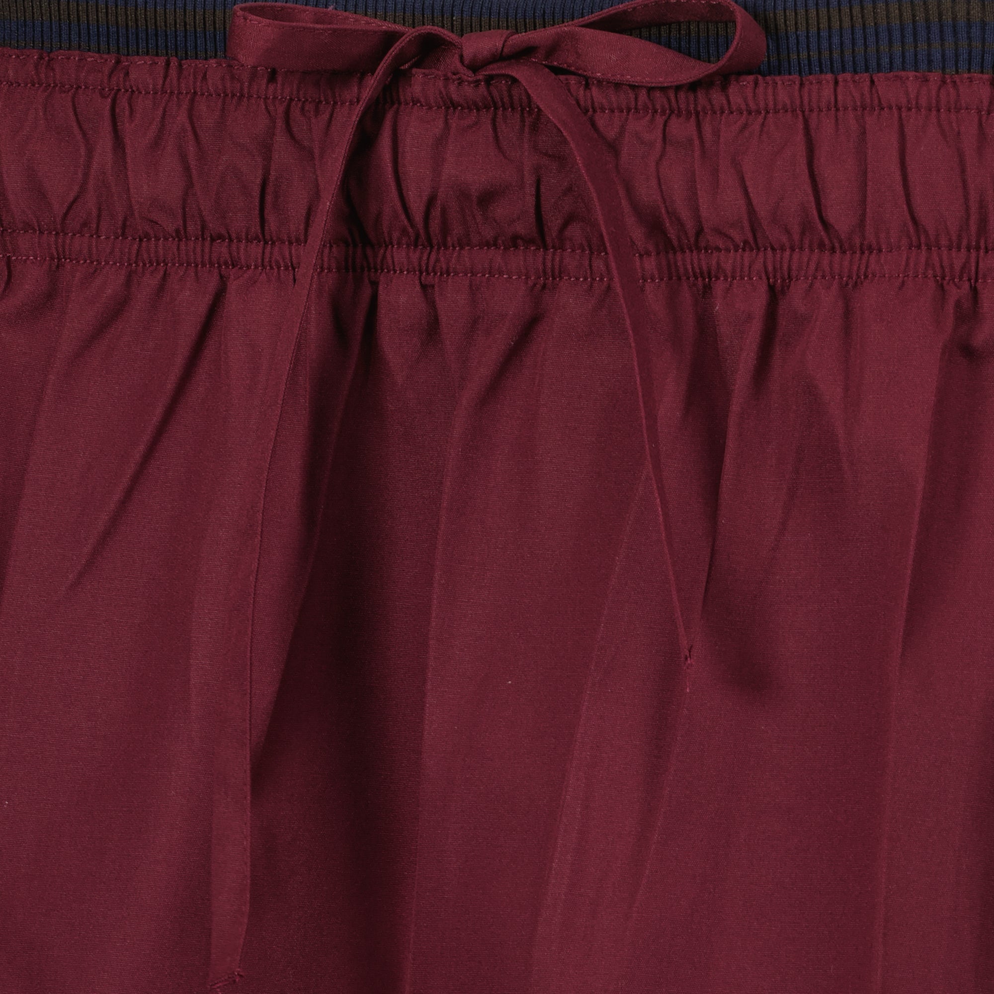 Jupes Saias Midi Bordeaux em Poplin Prada Bordeaux Femme