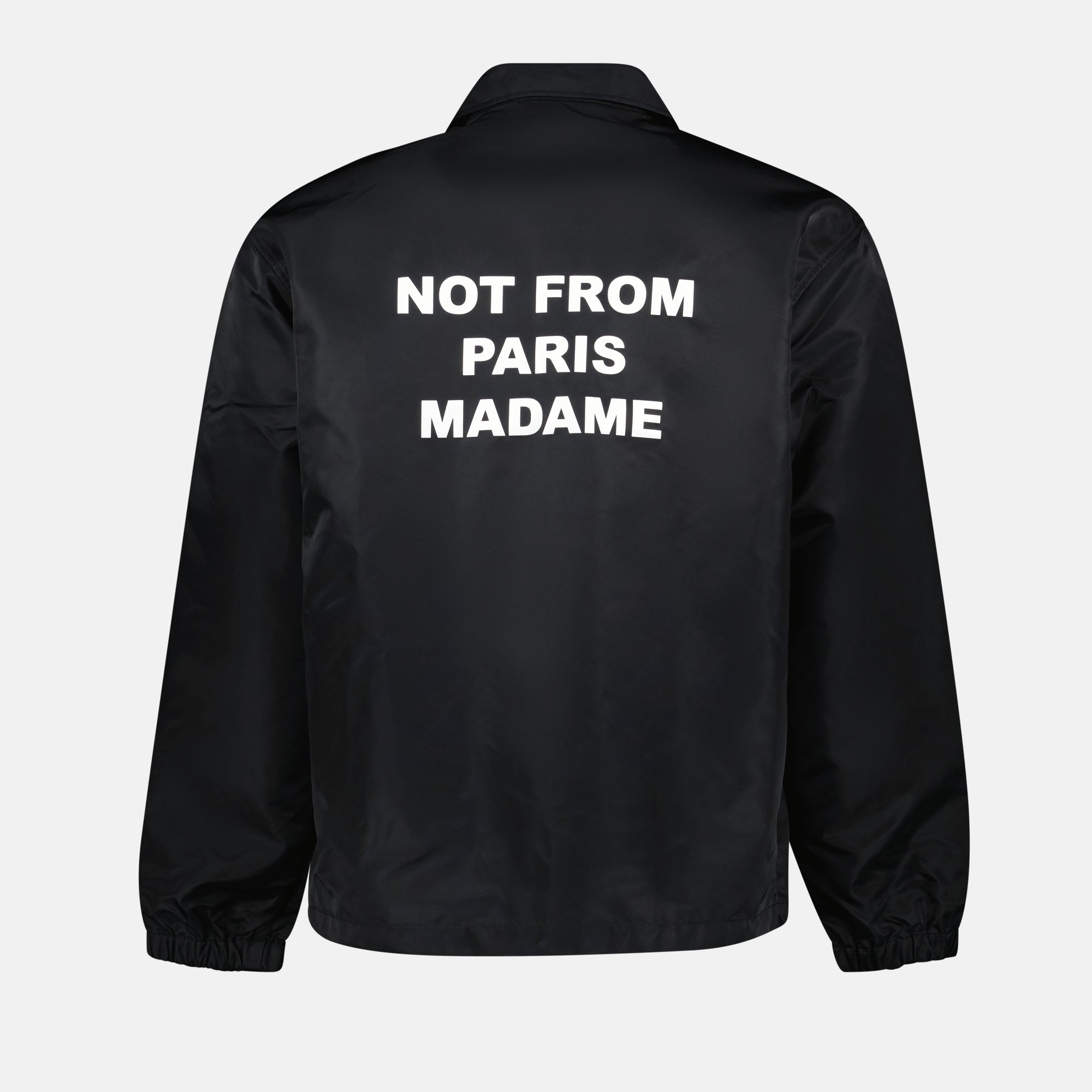 Jacken Slogan Windbreaker Drole De Monsieur Schwarz Homme