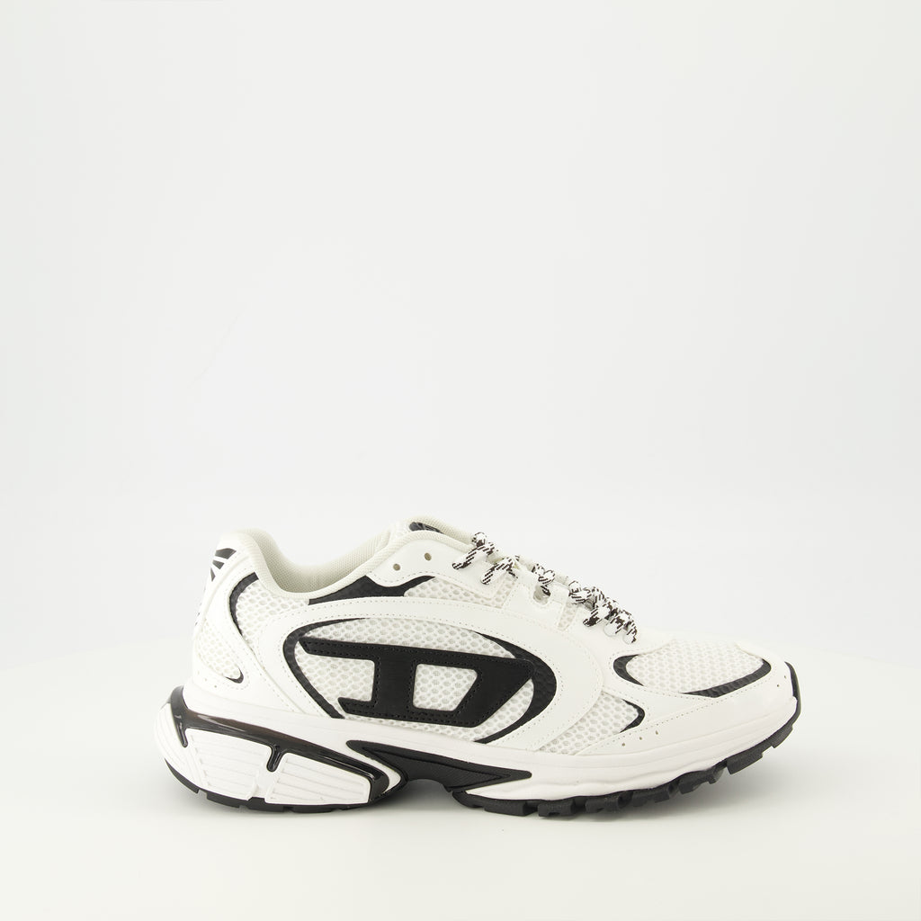 Image de l'article Baskets Pro-V-Dense blanc et noir de la marque Diesel pour Homme - Saison Printemps-Été 2026 - Vue latérale droite