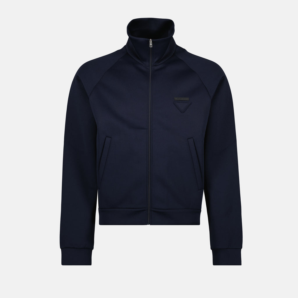 Imagen del artículo Chaqueta con cremallera de Prada para Hombre - Temporada Otoño-Invierno 2025 - Vista Frontal