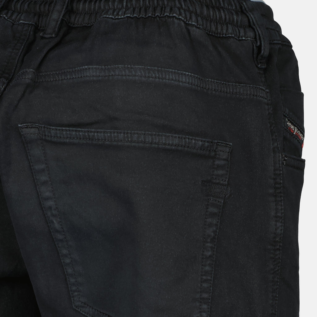 Image de l'article Jean D-Krooley-B 2032 en denim noir de la marque Diesel pour Homme - Saison Printemps-Été 2026 - Vue détaillée_2