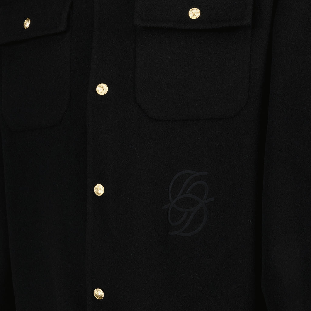 Vestes Surchemise en laine Drole De Monsieur Noir Homme