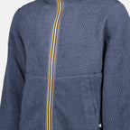 Vestes Veste Jack Sherpa réversible K-Way Gris Homme