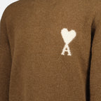 Image de l'article Pull Ami de coeur de la marque Ami PARIS pour Unisex - Saison Automne-Hiver 2025 - Vue détaillée_6