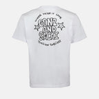 Camisetas T-shirt à logo Sacai Blanco Homme