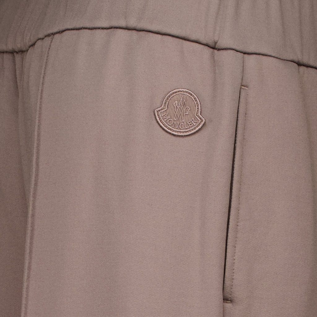 Pantalons Calças de Fleece Bege Moncler Beige Femme