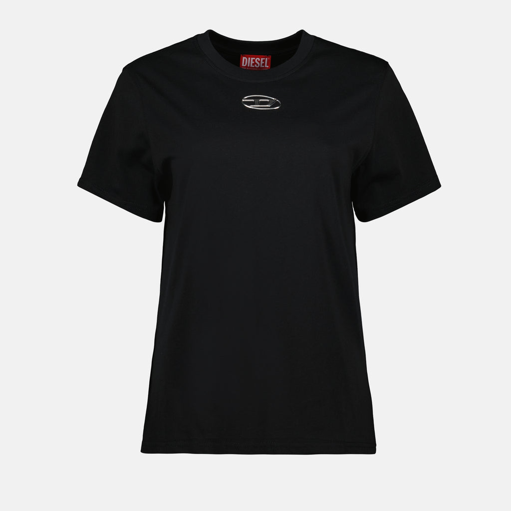 T-Shirts T-shirt noir D-Uncuntie Diesel Schwarz Femme