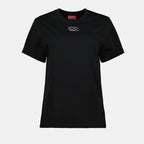 T-Shirts T-shirt noir D-Uncuntie Diesel Schwarz Femme