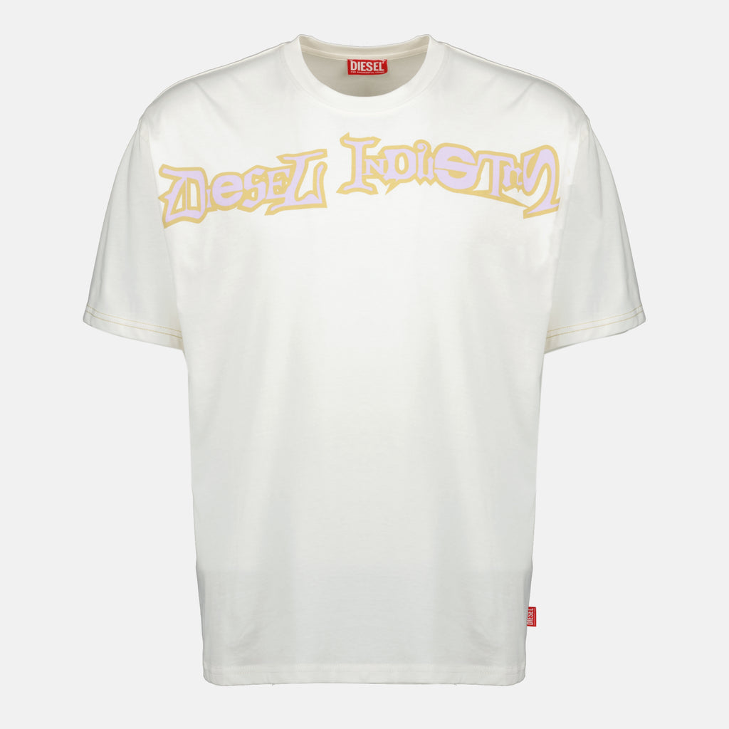 ディーゼルブランドのメンズ用T-Boxt-V3オーバーサイズプリントTシャツの画像 - 2026春夏シーズン - 前面ビュー