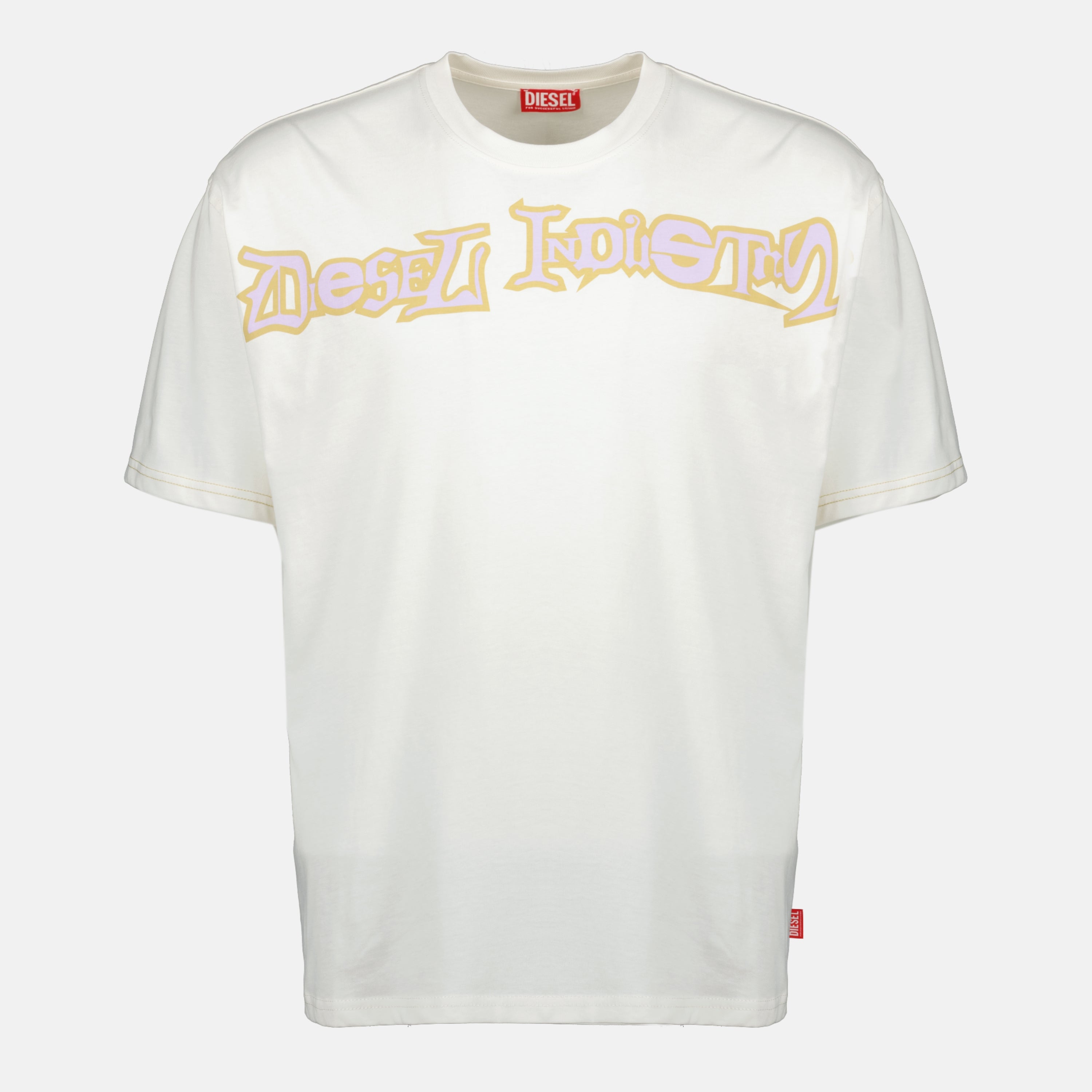 Immagine della T-shirt T-Boxt-V3 oversize stampata del marchio Diesel per Uomo - Stagione Primavera-Estate 2026 - Vista Frontale