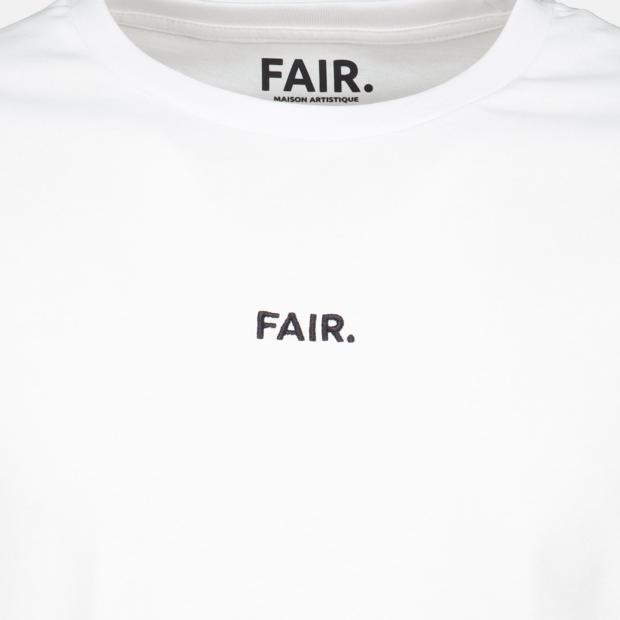 T-shirts T-shirt basique blanc Fair Blanc Homme