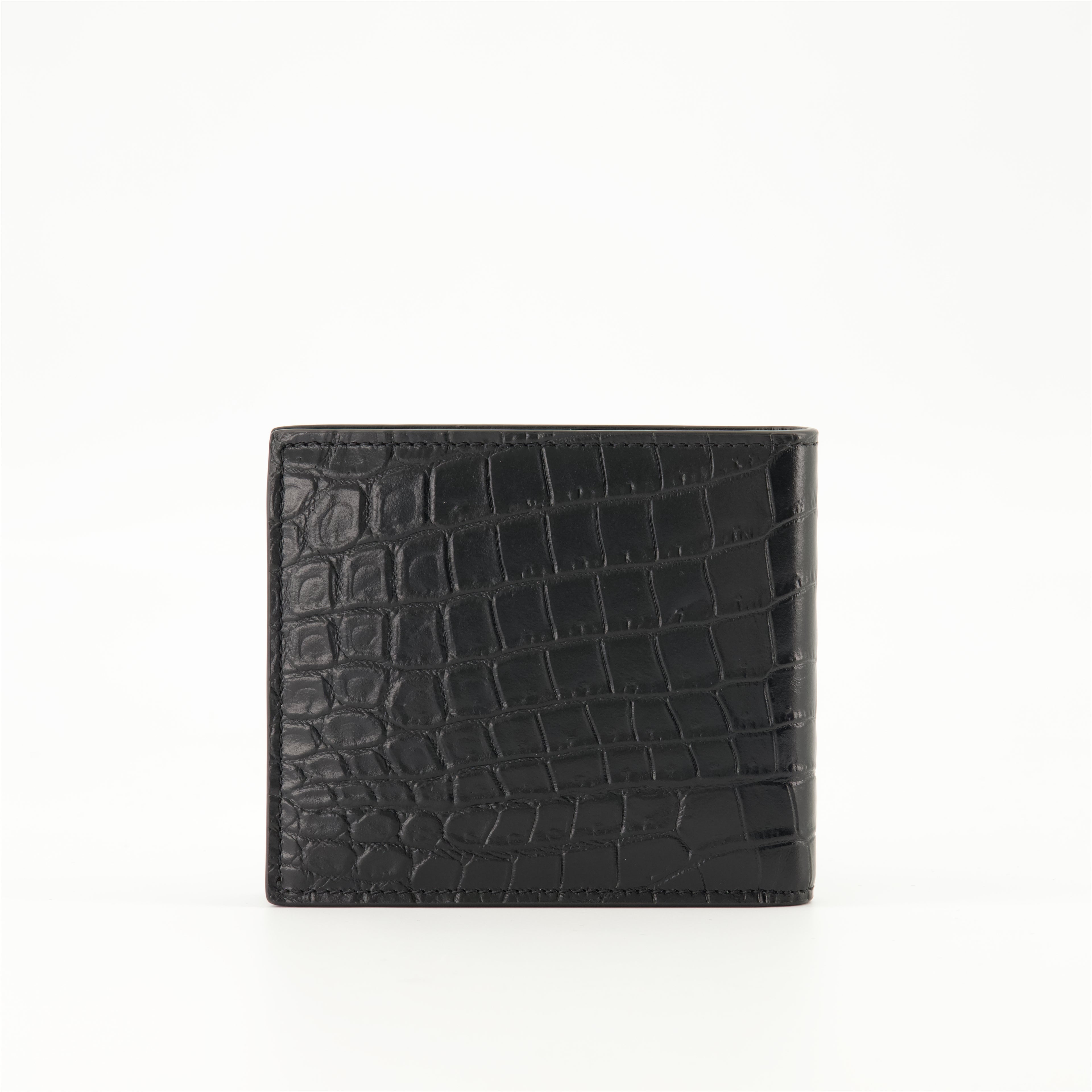 Petite maroquinerie Portefeuilles Tiny Cassandre East/West Saint Laurent Noir Homme