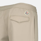 パンツ スウェットパンツ Moncler ベージュ Homme