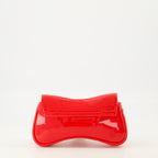 Image of the Play small red bag from the brand Diesel for Women - Spring-Summer 2026 - Back View