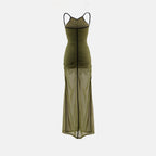 Vestidos Vestido D-Amami Diesel Cáqui Femme