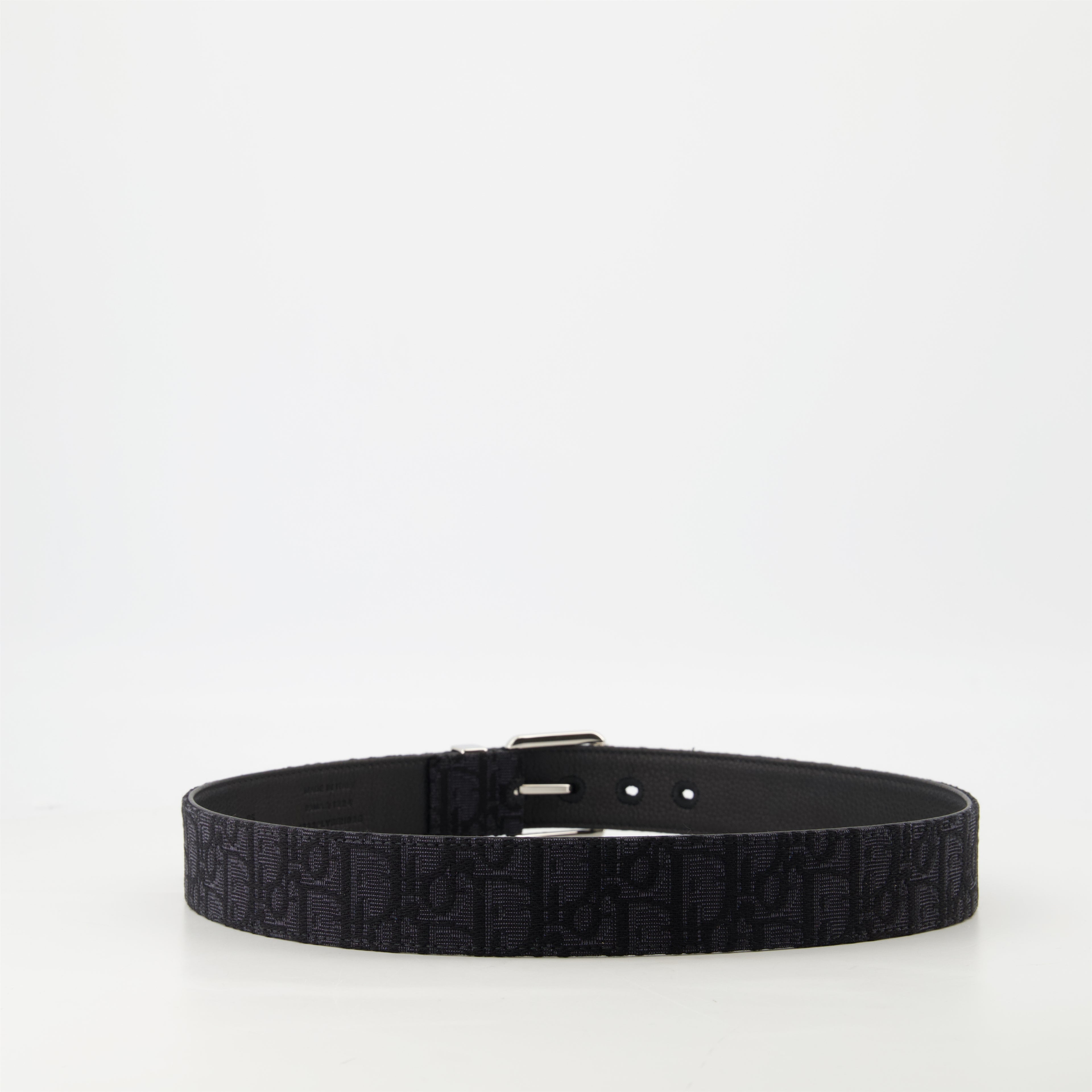 Ceintures Ceinture Oblique Dior Noir Homme