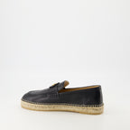 에스파드리유 팜 가죽 에스파드리유 Valentino Garavani 검은색 Homme