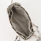 Handbags and shoulder bags Sparkle nano bag Rabanne Silver Femme