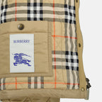 Vestes Casaco Matelassé Burberry Beige Femme