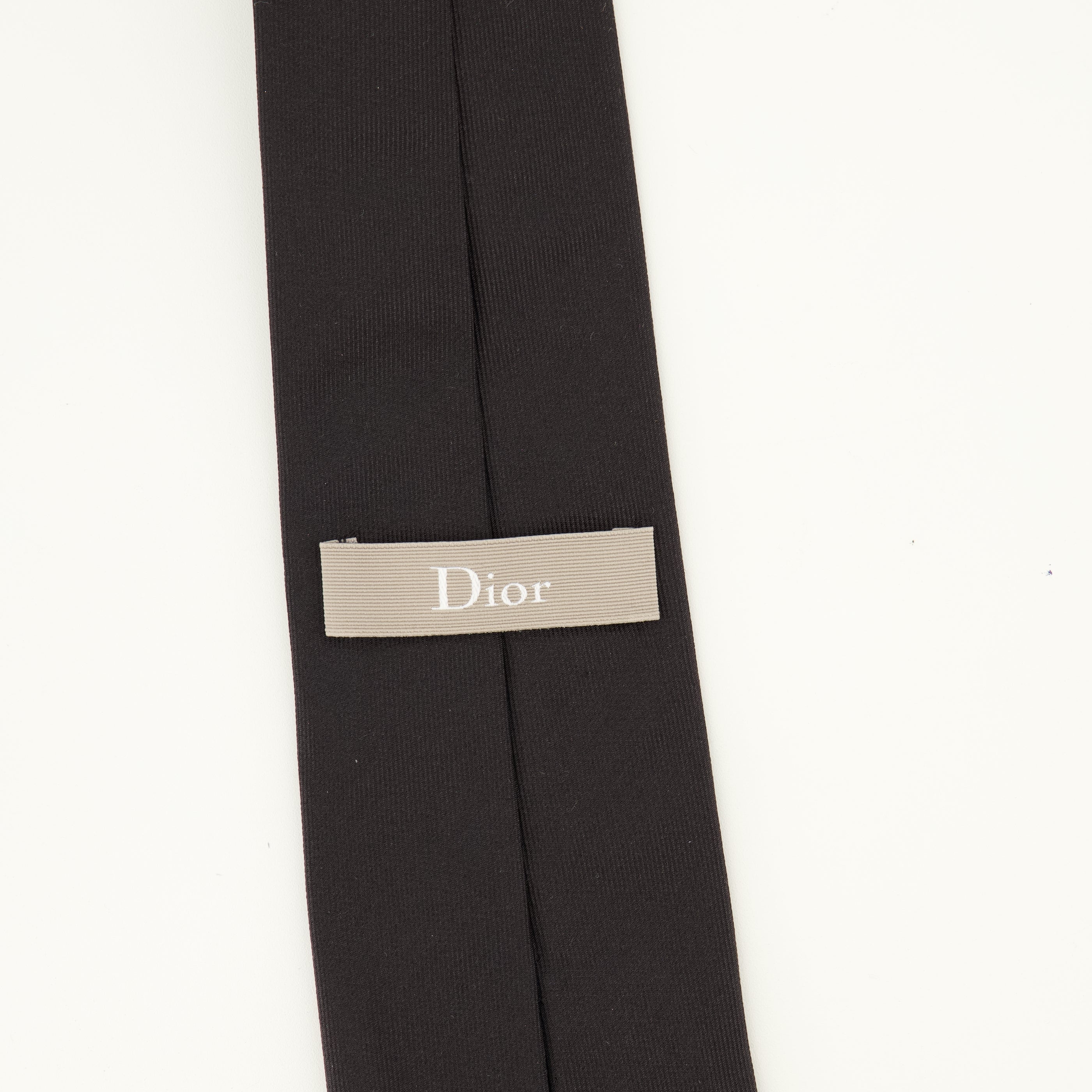 Écharpes, foulards et gants Cravatta CD Icon Nera in Seta Dior Noir Homme