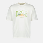 Camisetas T-Shirt Tennis Court Drole De Monsieur Branco Homme