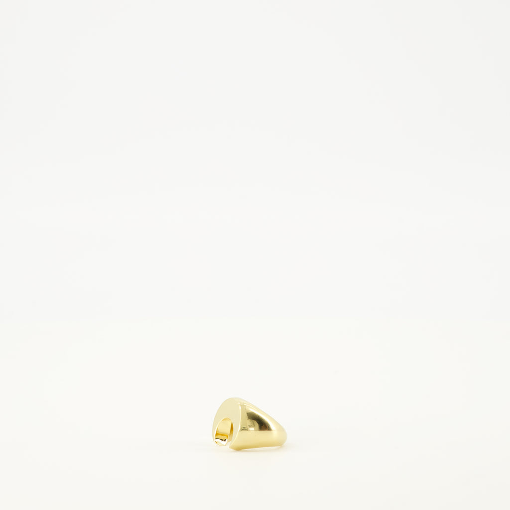 Image de l'article Bague Moon en laiton de la marque Marine Serre pour Femme - Saison Automne-Hiver 2025 - Vue détaillée_2