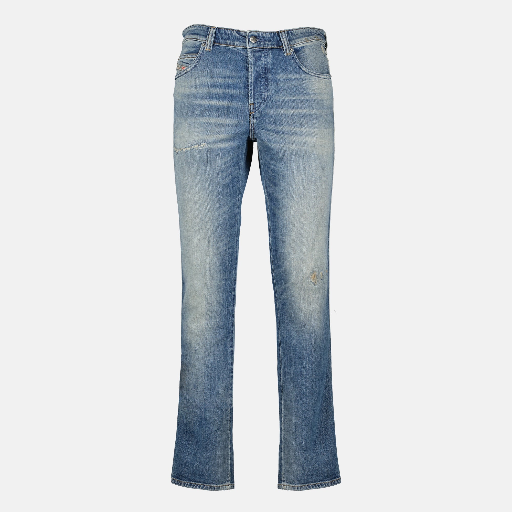 Image de l'article Jean D-Vyl 1993 L32 bleu délavé de la marque Diesel pour Homme - Saison Printemps-Été 2026 - Vue de Face