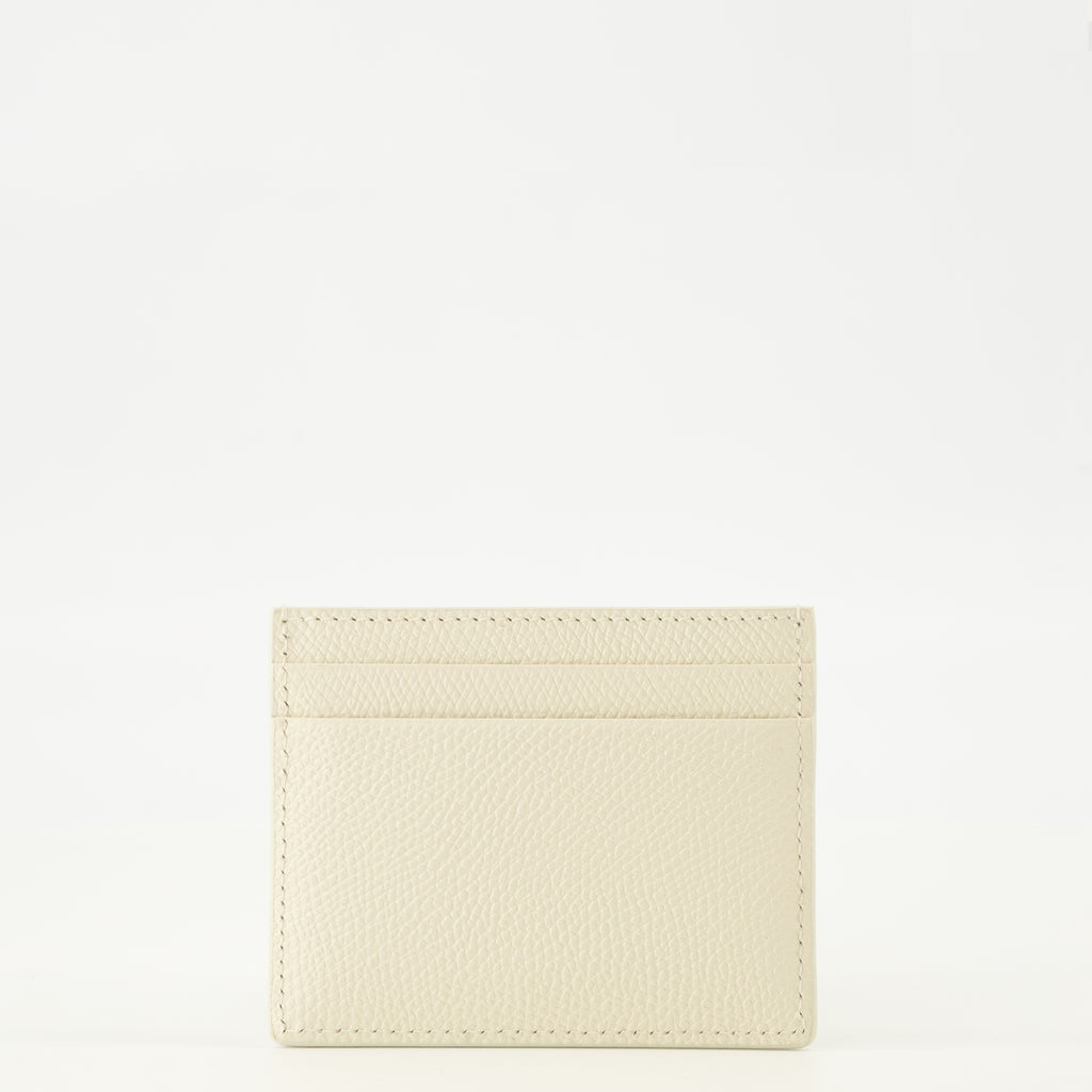 Immagine del portacarte Vlogo beige del marchio Valentino Garavani per Donna - Stagione Primavera-Estate 2026 - Vista Posteriore