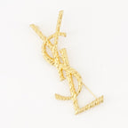 Joyería Broche Cassandre Saint Laurent Oro Femme
