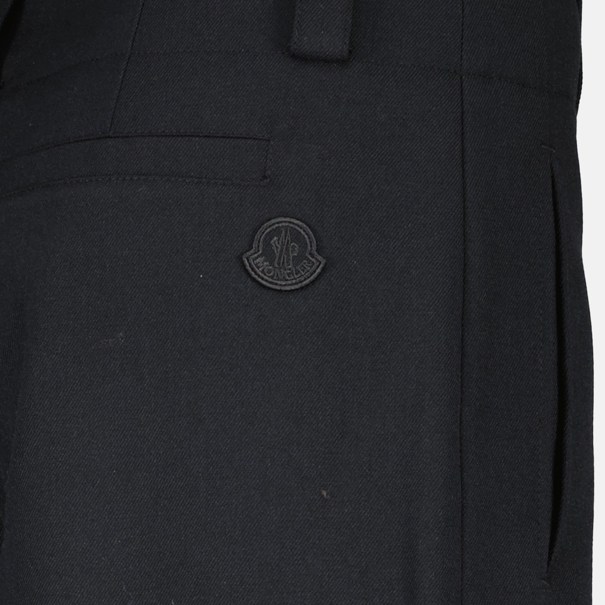 Pantalons Pantalon noir Moncler Noir Femme