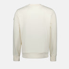 Moletons Sweat à logo brodé Moncler Branco Homme