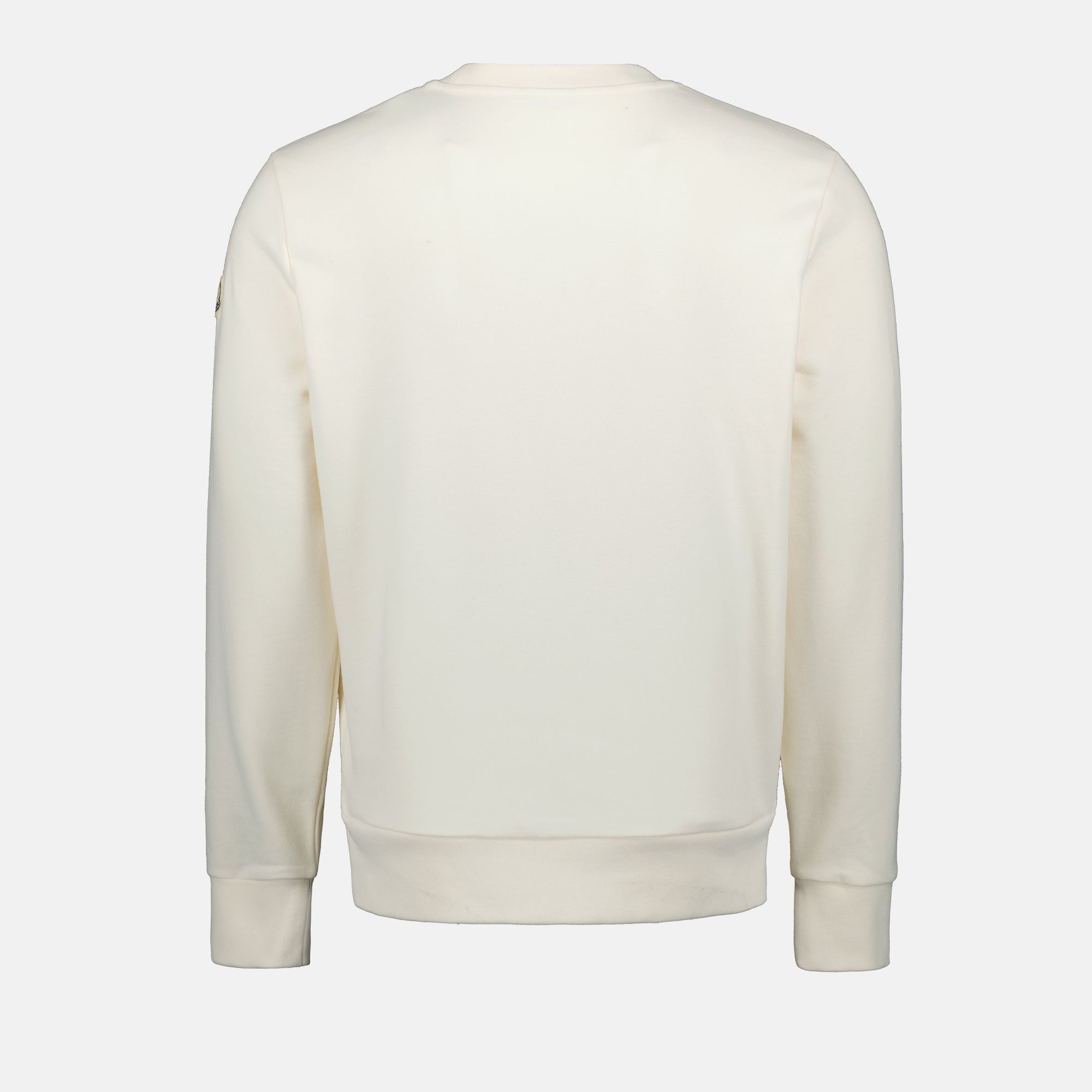 Moletons Sweat à logo brodé Moncler Branco Homme