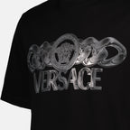 티셔츠 메두사 온 체인 티셔츠 Versace 검은색 Homme