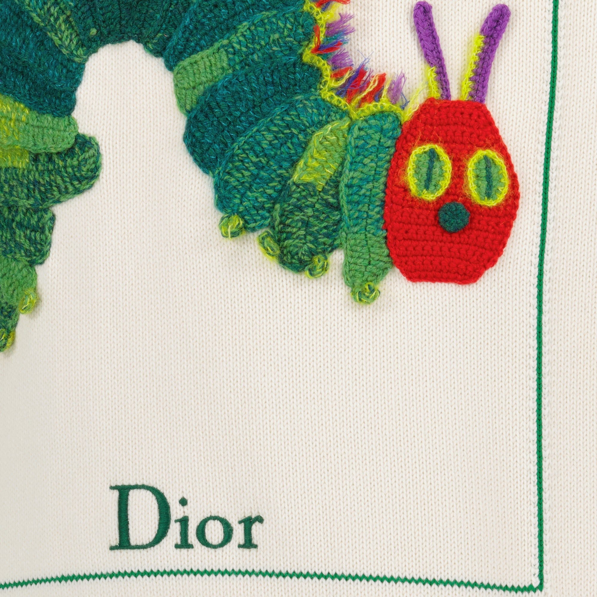 Maille White Book Cover Sweater Dior Blanc Homme