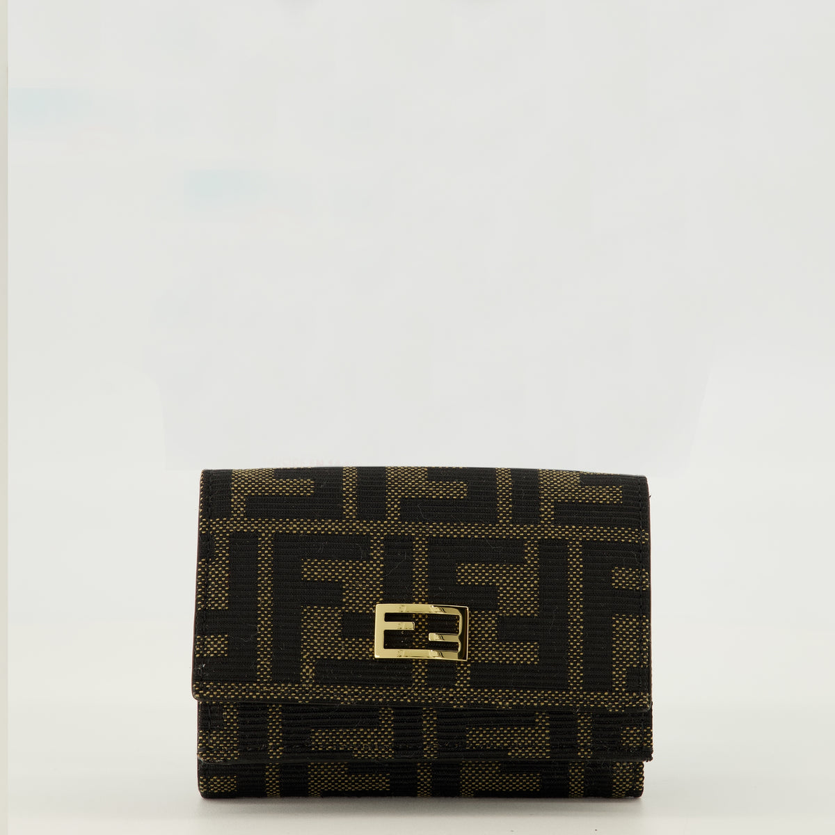 Petite maroquinerie Mini Portefeuilles Tube Fendi Marron Femme