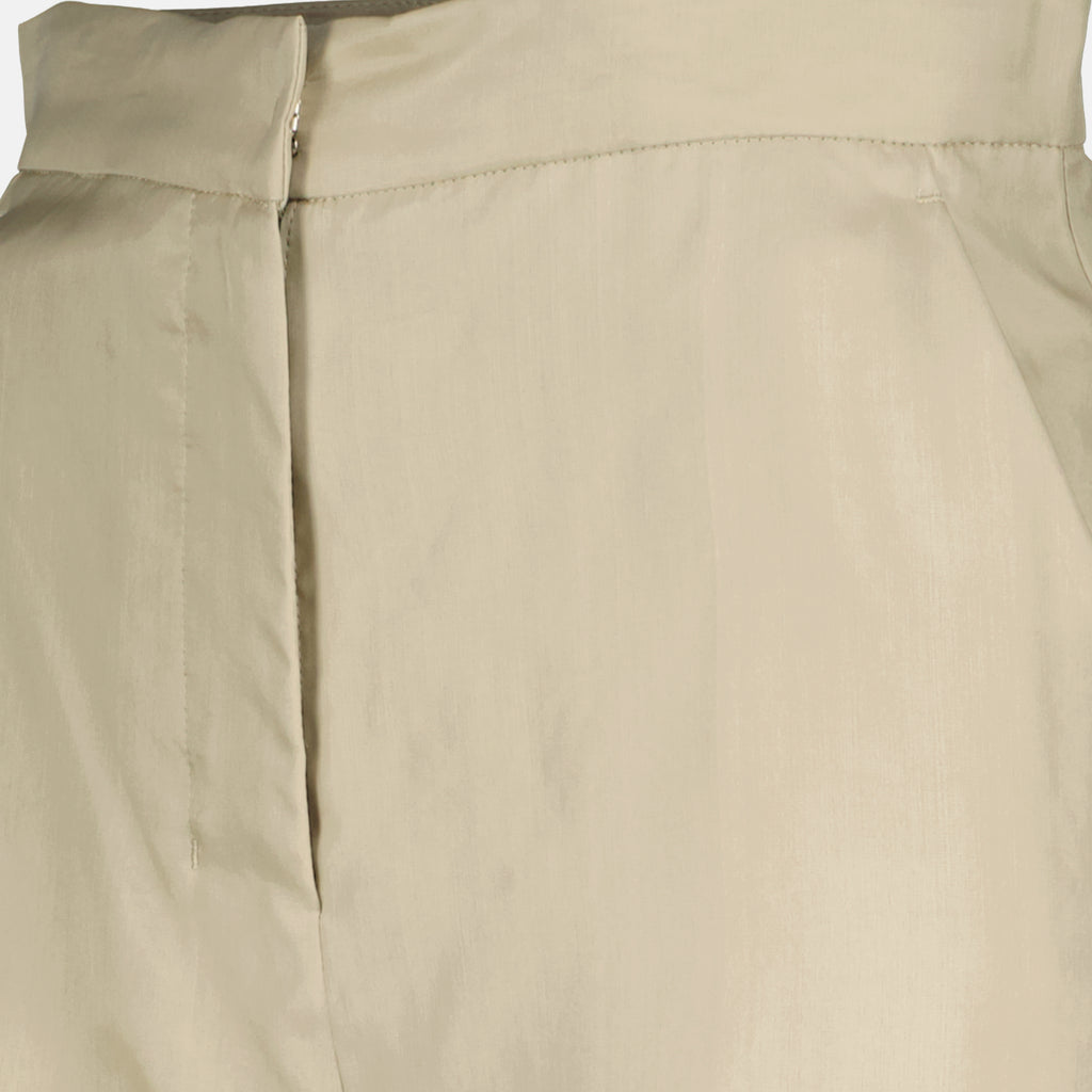 Bild des Artikels Beige Seidenorganza-Hosen von Max Mara für Damen - Frühling-Sommer 2026 - Detailansicht_1