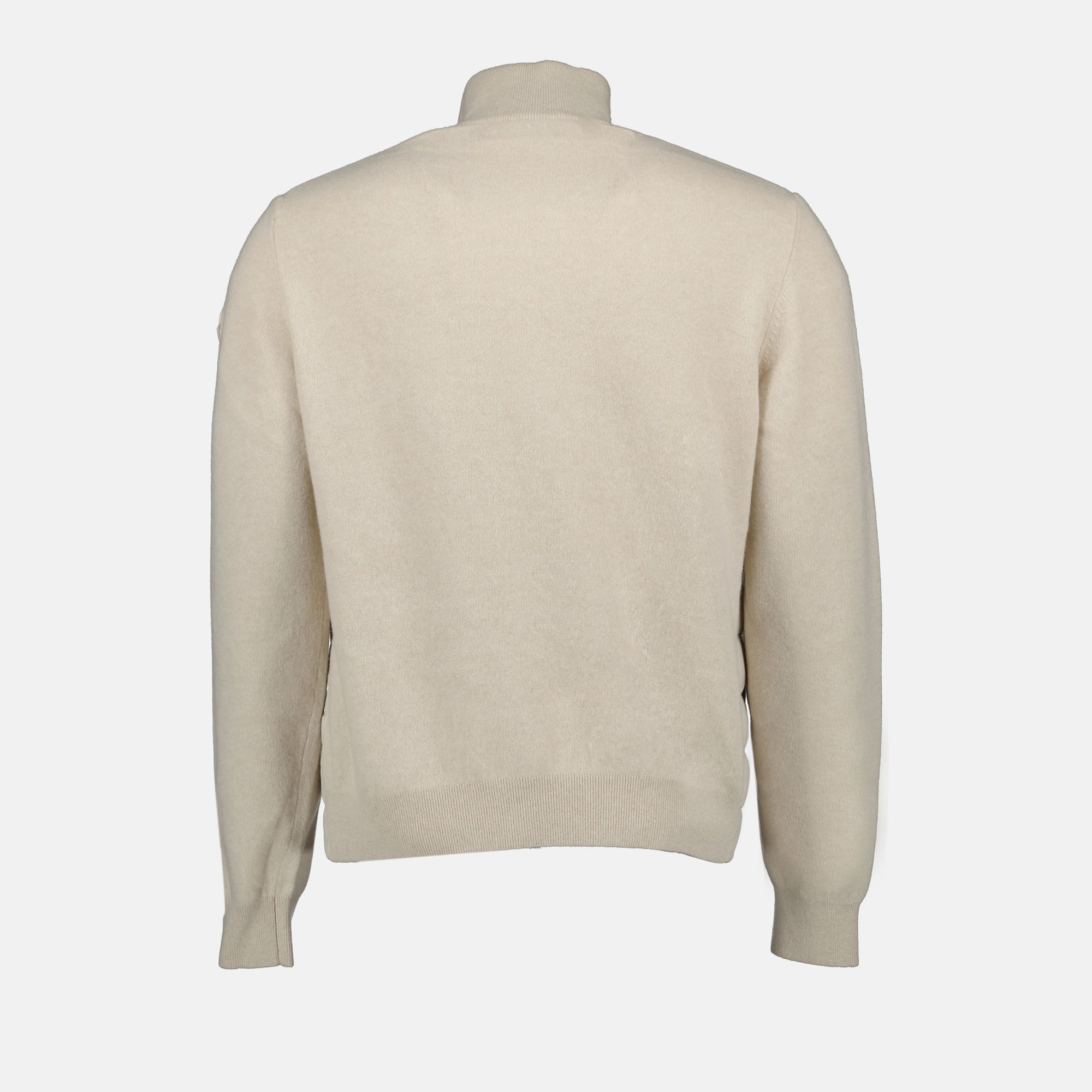 Vestes Veste bi-matière Moncler Beige Homme