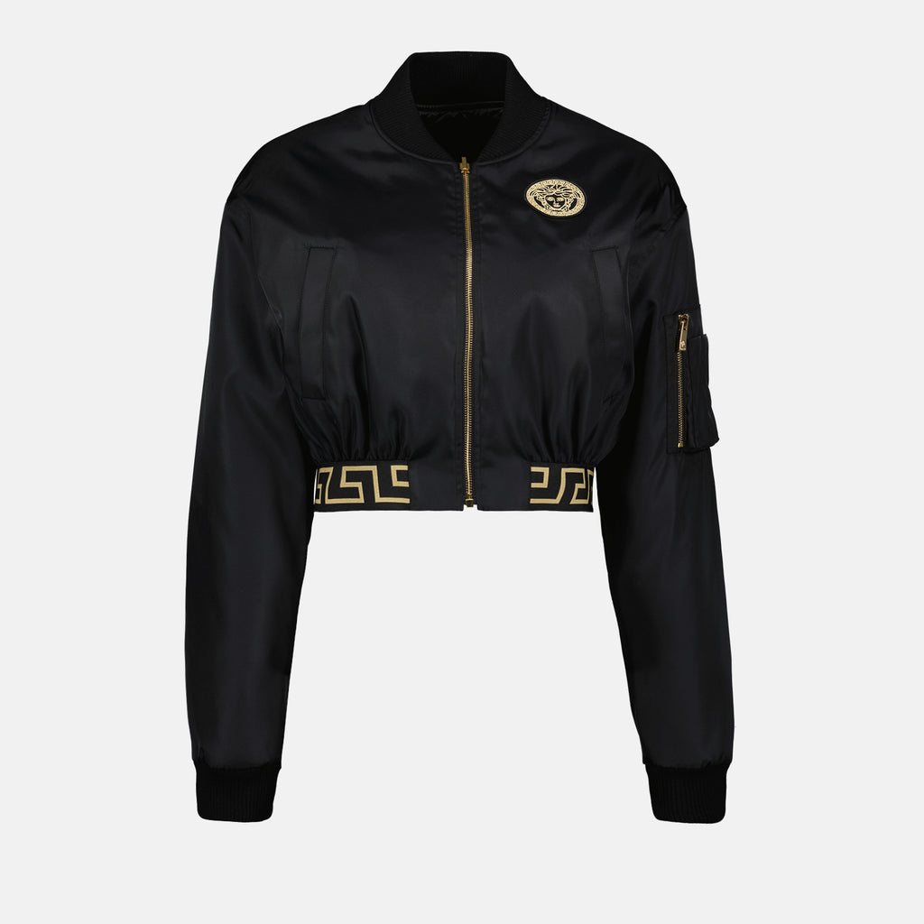Jackets Bomber Medusa réversible Versace Black Femme