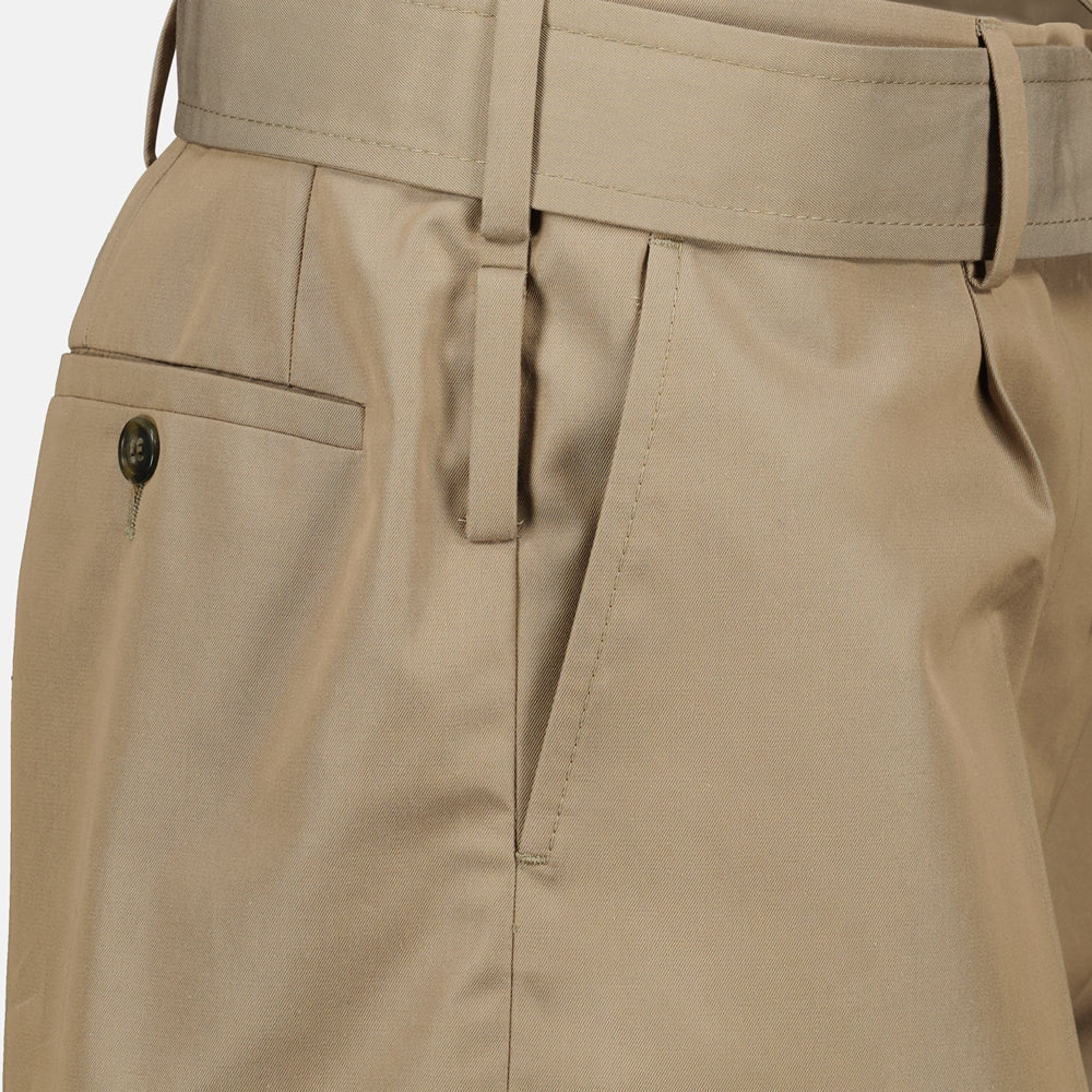 Shorts Short chino Prada Beige Femme