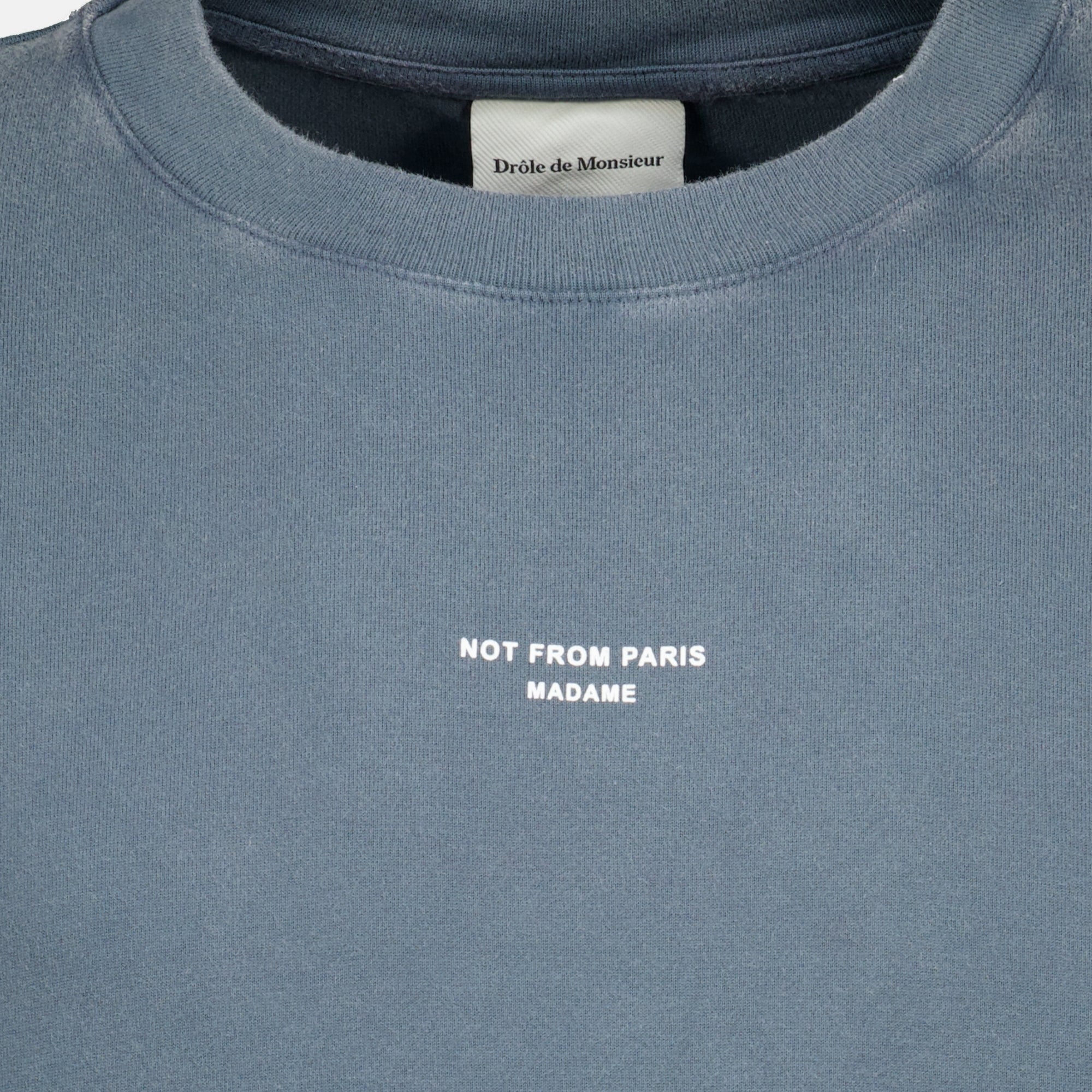 T-shirts クラシックグレー スローガンTシャツ Drole De Monsieur Gris Homme
