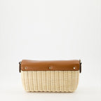 Handtaschen und schultertaschen Sac Locò en paille tressée Valentino Garavani Beige Femme