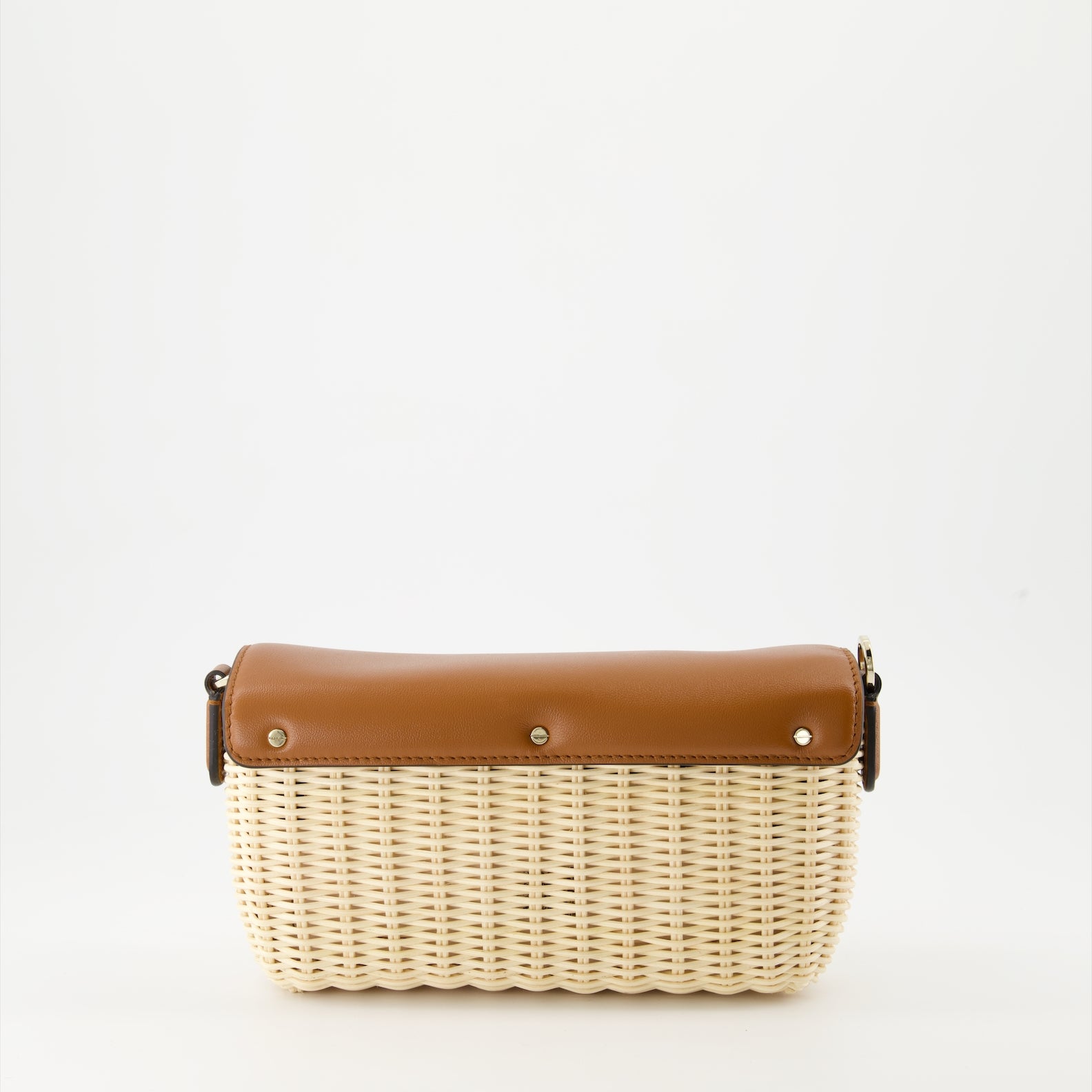 Handtaschen und schultertaschen Sac Locò en paille tressée Valentino Garavani Beige Femme