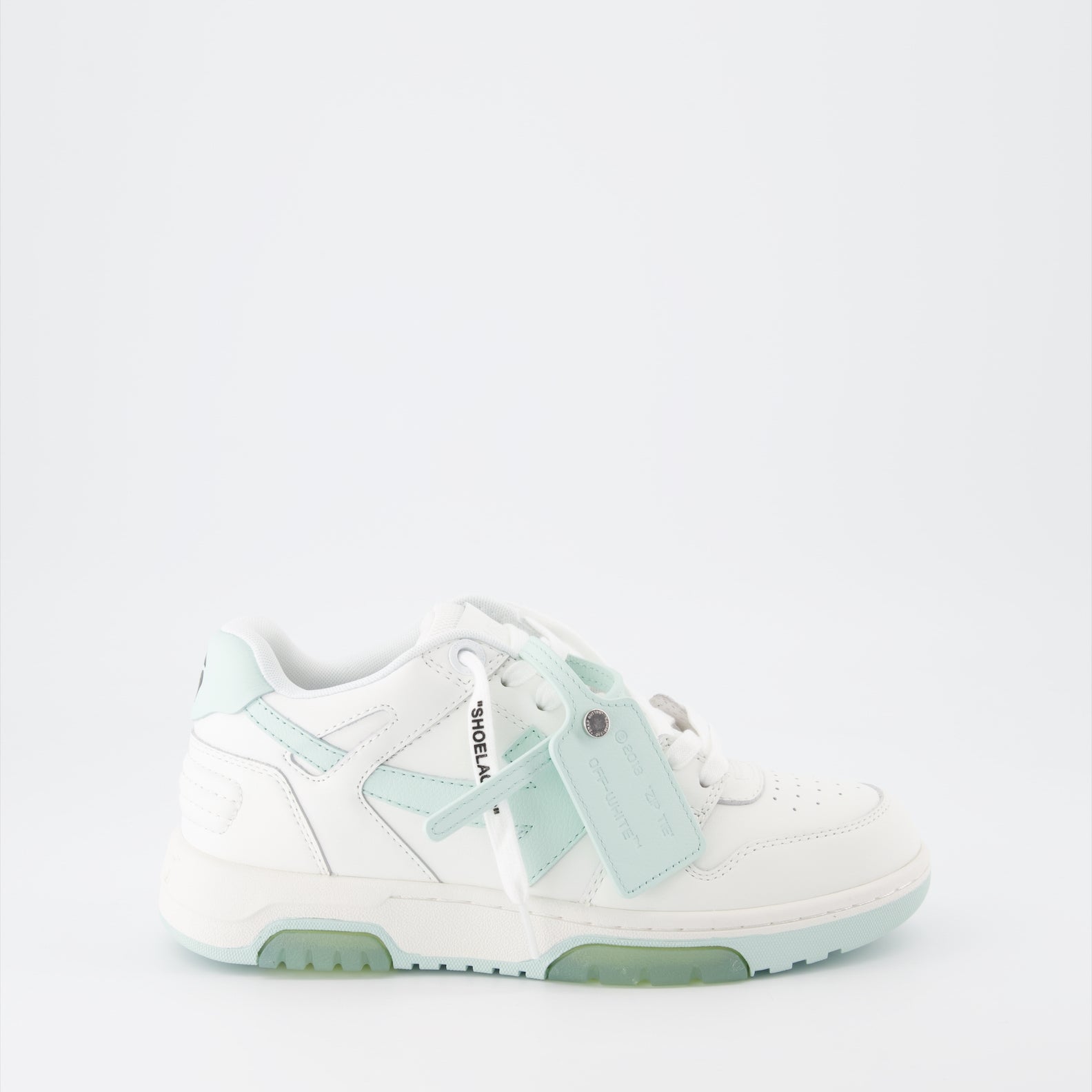 Sneaker OWIA259C99LEA003 0151 white mint Off-White Azul Femme